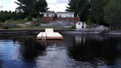12ft x 24ft Floating Pontoon Dock in French River.jpg